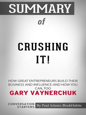 cover image of Summary of Crushing It!